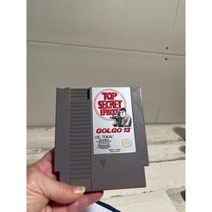 Top Secret Episode Golgo 13 NES game circa 1985
